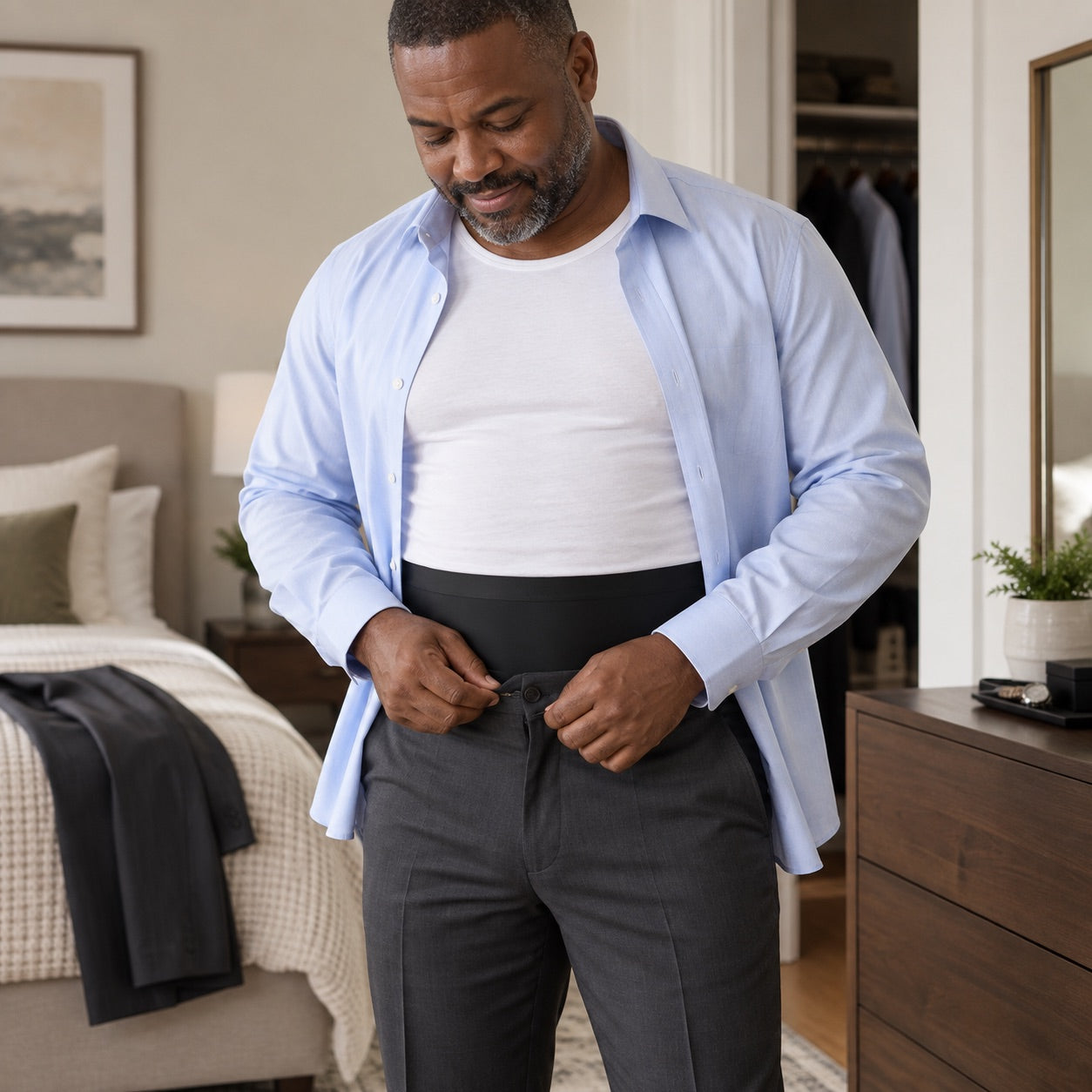 DEFYNMEN targeted compression zones and stretch-knit construction