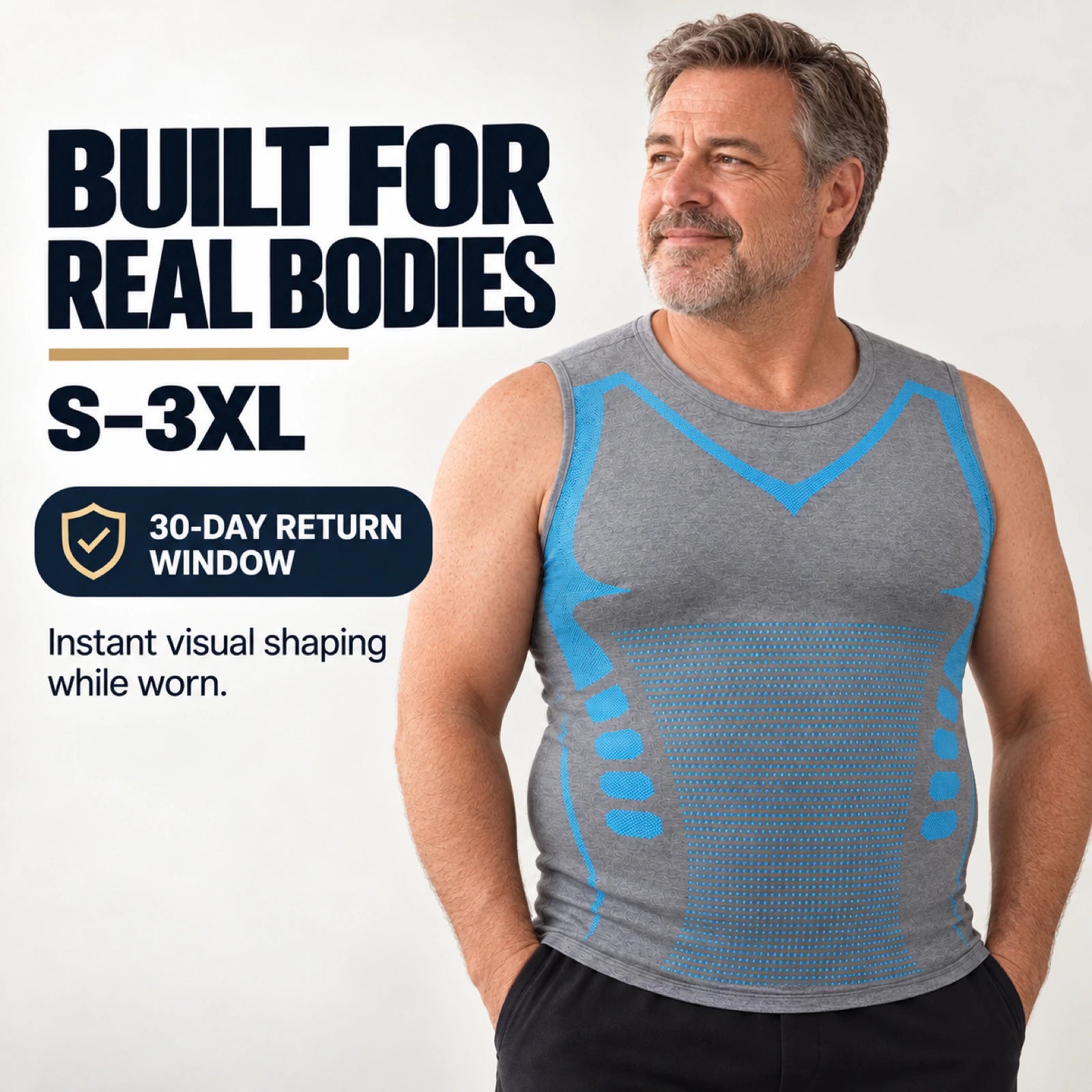 Real bodies · S–3XL
