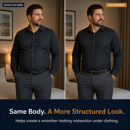 DEFYNMEN Men’s Sculpting Compression Undershirt