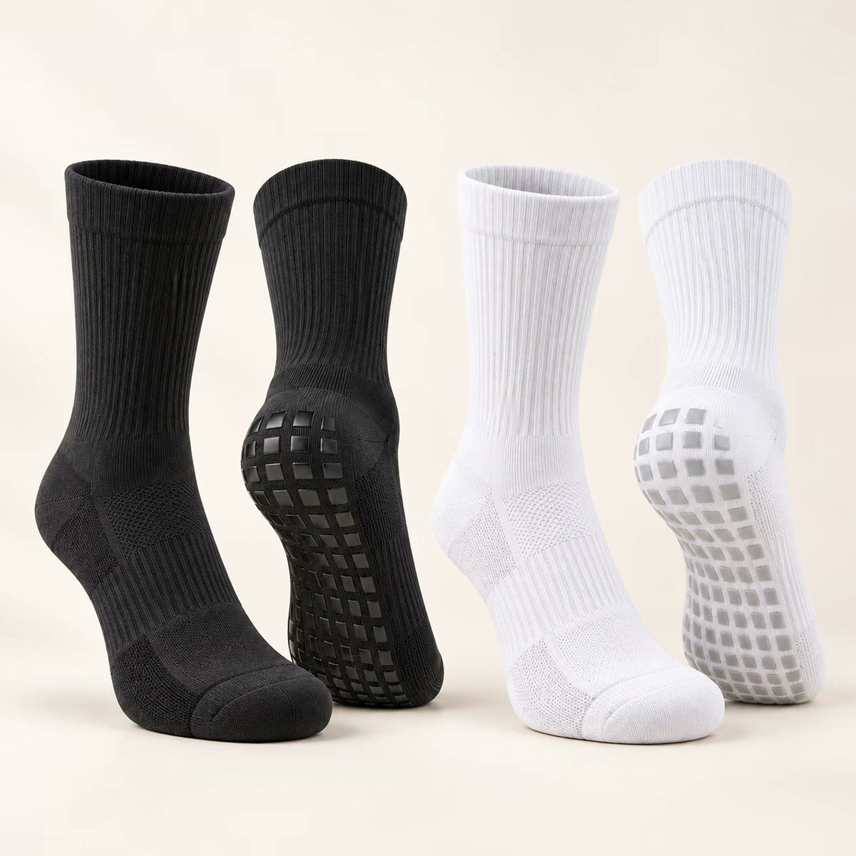 DEFYNMEN Grip Support Crew Socks